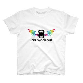Iris workout 公式 Regular Fit T-Shirt