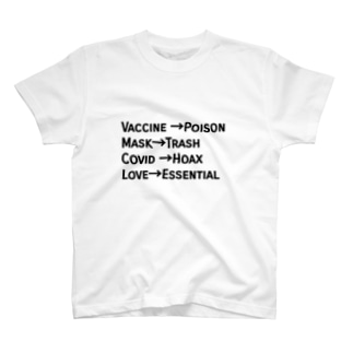 Vaccine→PoisonTシャツ Regular Fit T-Shirt