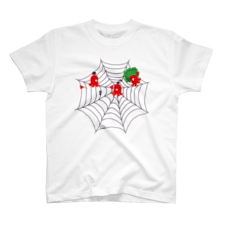 蜘蛛の巣　今日の獲物はたこさんwinなー Regular Fit T-Shirt