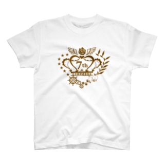 王育7周年ロゴ（ゴールド） Regular Fit T-Shirt