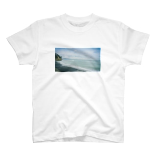 雨の鎌倉（海） Regular Fit T-Shirt