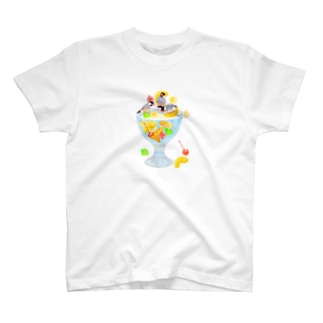 みつ豆桜文鳥 Regular Fit T-Shirt