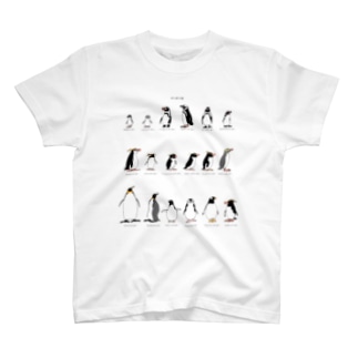ペンギン18種類 T-Shirt