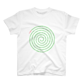 円周率π=3.14 (蚊取り線香Ver) Regular Fit T-Shirt