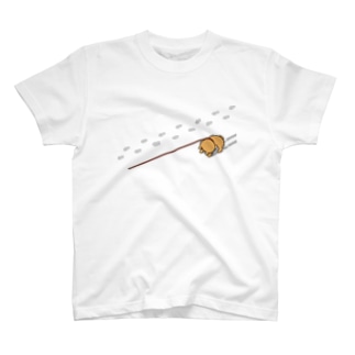 雪のイヤイヤ柴犬 Regular Fit T-Shirt