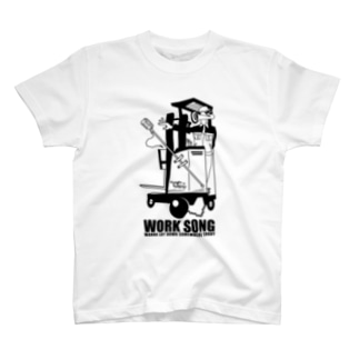 WORK SONG -black- Regular Fit T-Shirt