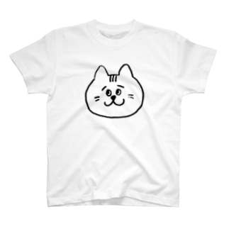ビアキチくん(手描き) 白 Regular Fit T-Shirt