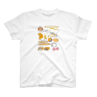 コーギーとパン Regular Fit T-Shirt
