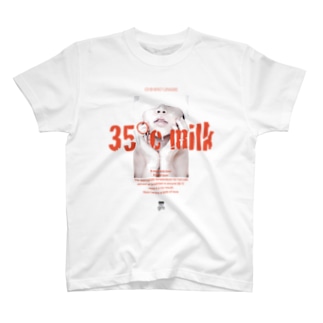 <コラボ→CHIHIRO URABE> 35℃ milk: TS Regular Fit T-Shirt