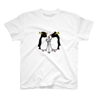 漫才ペンギン(イワトビ) Regular Fit T-Shirt