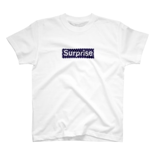 SURPRISEロゴ　ネイビードット Regular Fit T-Shirt