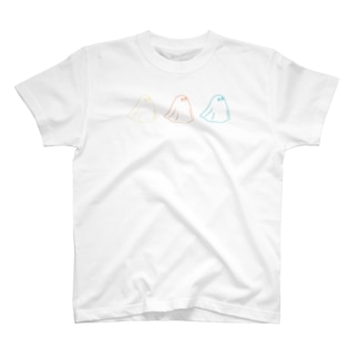 3匹のObakeちゃん(summer) T-Shirt