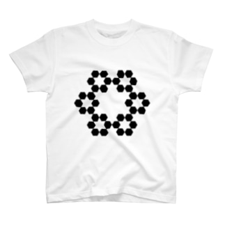 Fractal Cantor Snowflake T-Shirt