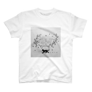 BLACK CAT STREET Regular Fit T-Shirt
