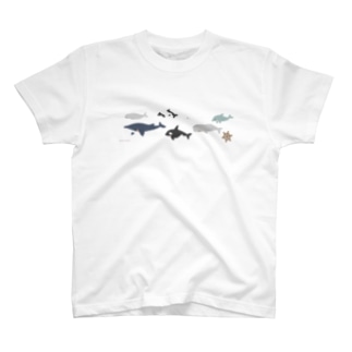 クジライルカ図鑑 Regular Fit T-Shirt
