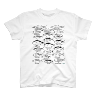 Scombrids(monochrome) Regular Fit T-Shirt