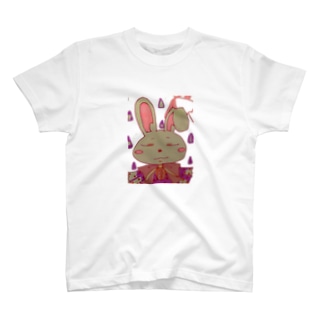 雨ウサギ T-Shirt