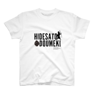 HIDESATO&DOUMEKI/シルエット Regular Fit T-Shirt