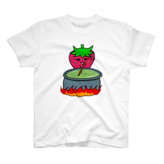 いちごのチーゴくん　鍋でグツグツ Regular Fit T-Shirt