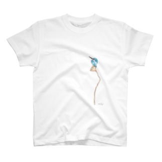 -KAWASEMI No.1- Bird call Regular Fit T-Shirt