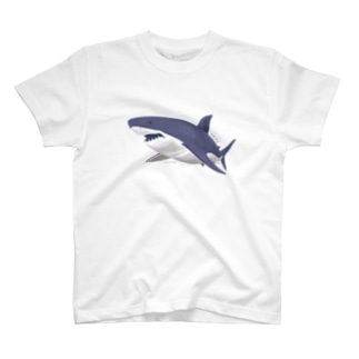 線を重ねて立体感を出したサメ さかたようこ サメ画家 Fukuoka Yocco のスタンダードtシャツ通販 Suzuri スズリ 線を重ねて立体感を出したサメ さかたようこ サメ画家 Fukuoka Yocco のスタンダードtシャツ通販 Suzuri スズリ