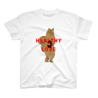 Healthy Love(リス) Regular Fit T-Shirt