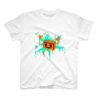 Dot.きゅーびっくん（Color4） Regular Fit T-Shirt