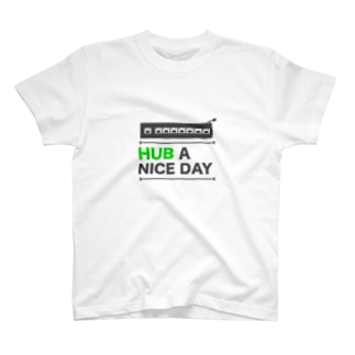 HUB A NICE DAY Regular Fit T-Shirt