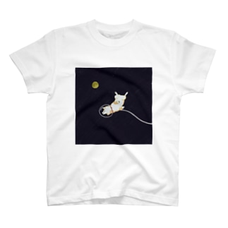 宇宙を散歩する柴犬 Regular Fit T-Shirt