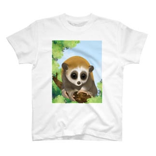 スローロリス Tシャツの通販 Suzuri スズリ スローロリス Tシャツの通販 Suzuri スズリ