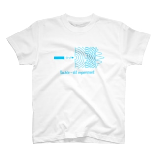 【量子論】二重スリット実験 Regular Fit T-Shirt