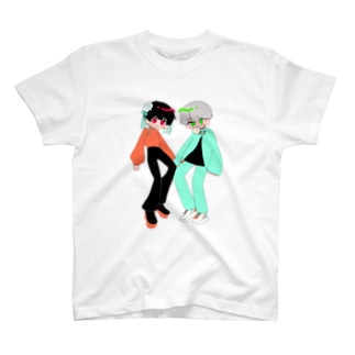 チャイナな男の子と女の子 T-Shirt