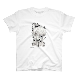 ローズちゃんモノクロイラスト 横顔 くまちゃんローズ Kumachanrose のtシャツ通販 Suzuri スズリ ローズちゃんモノクロイラスト 横顔 くまちゃんローズ Kumachanrose のtシャツ通販 Suzuri スズリ