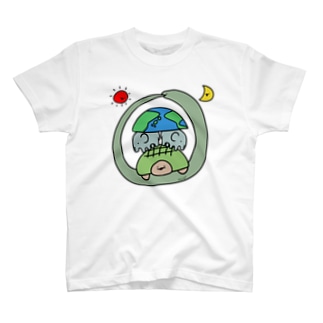 地球なんとか説(表面) T-Shirt