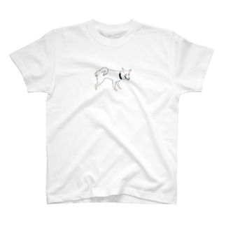 白犬ぷくちゃん Regular Fit T-Shirt