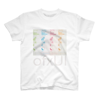 I LOVE "ofxUI" (White) Regular Fit T-Shirt