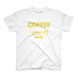 COFFEE / YELLOW Tシャツ