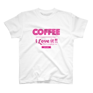 COFFEE / PINK Tシャツ