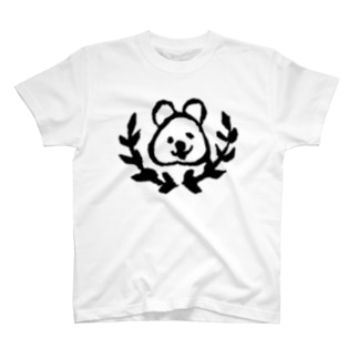 クオッカワラビーちゃんと月桂樹（はんこ） Regular Fit T-Shirt