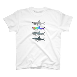 4匹のサメ Regular Fit T-Shirt