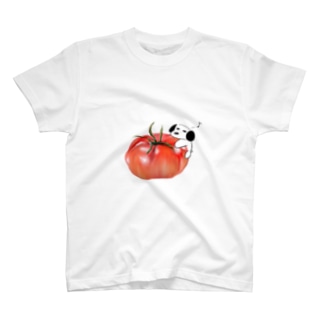 リアルトマトまゆげいぬ、 T-Shirt