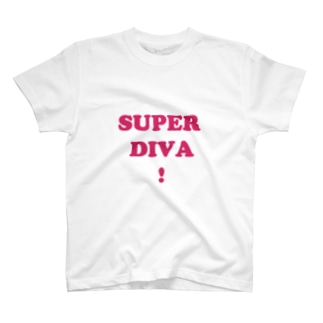 SUPER DIVA! -Feminism series Regular Fit T-Shirt