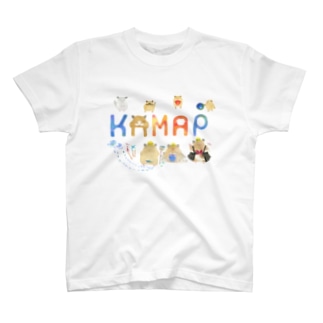 【KAMAP】カラフルKAMAP Regular Fit T-Shirt