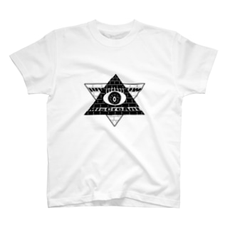 ピラミッド六芒星 Regular Fit T-Shirt
