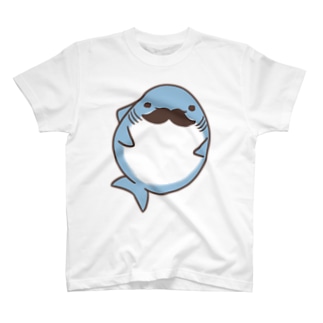 ぽっちゃり ちょび髭鮫 Regular Fit T-Shirt