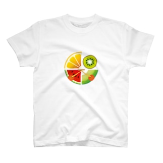 フルーツでパチリ Regular Fit T-Shirt
