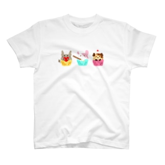 カップケーキ モルモット チンチラ デグー Regular Fit T-Shirt
