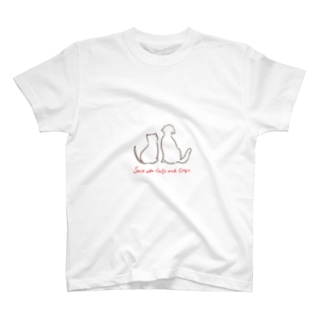 犬猫生活オリジナルグッズ_A Regular Fit T-Shirt