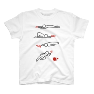 血液型ダイイングメッセージ Regular Fit T-Shirt