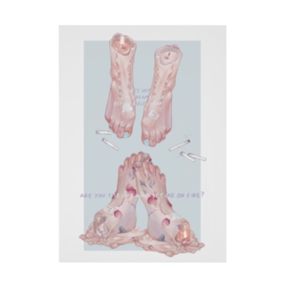 anyo candle Stickable Poster